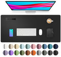 Classic Aothia Non-Slip Waterproof PU Leather Desk Pad Protector Set