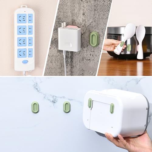 Eco-Friendly XYOFUN Magnetic Remote Control Holder Wall Mount - 4 Set