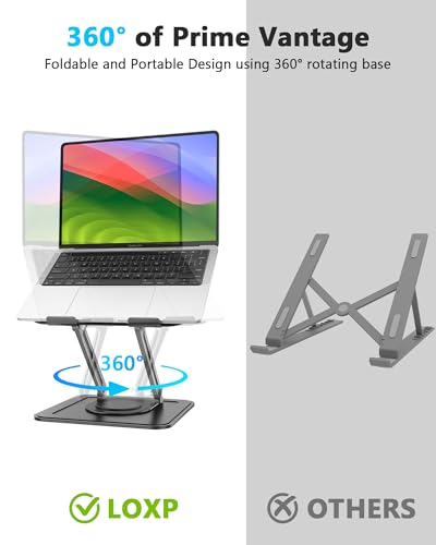 Minimalist LOXP Adjustable Laptop Stand, Computer Stand with Set