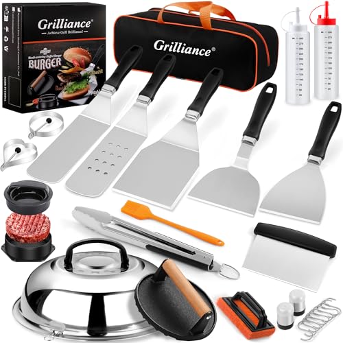 Minimalist Grilliance 27pcs Griddle Accessories Kit for Blackstone, Set