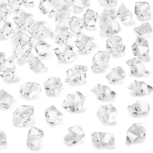 Modern DomeStar Fake Ice, 150PCS Fake Diamonds, Plastic Essentials