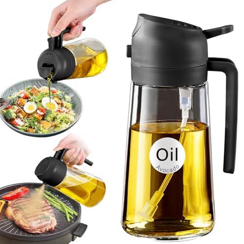 top-tier YARRAMATE 16oz/470ml Glass Olive Oil Sprayer for Cooking Collection