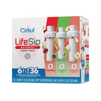 Sugar-Free LifeSip 6-Pack Variety Pack PN3A - Electrolyte Hydration Enhanced Taste Cartridges - Default Title