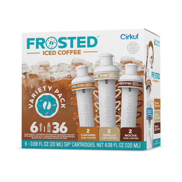 Sugar-Free Frosted Iced Coffee 6-Pack Variety Pack RAJT - Sugar-Free Fruit Flavor Cartridge Refill - Default Title