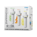 Zero-Calorie Puressence 6-Pack Variety Pack 3T3F - Vitamin-Infused Natural Refreshing Flavor Core - Default Title