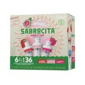 Natural Fruit Flavored Sabrocita 6-Pack Variety Pack E8JI - Zero-Calorie Multi-Flavor Sip Pods for Water Bottle - Default Title