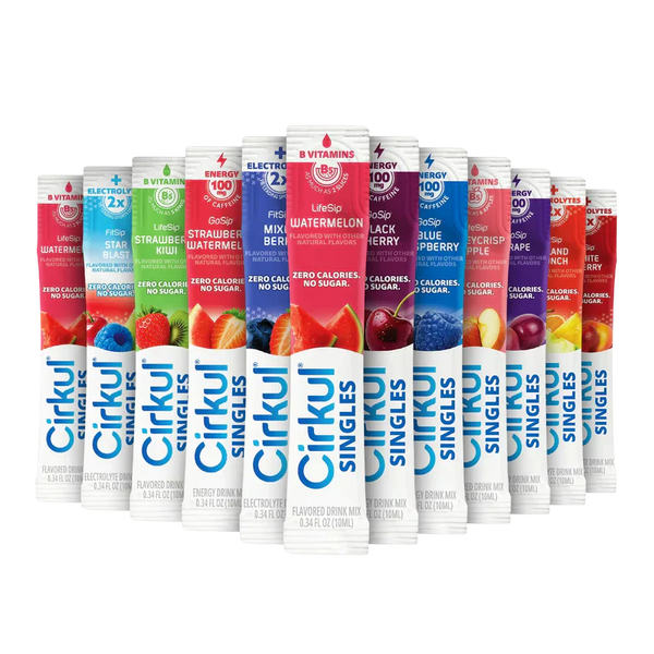 Zero-Calorie 24-Pack  Singles Variety Bundle GXPG - Sugar-Free Fruit Flavor Cartridge Refill - Default Title