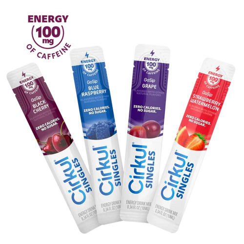 Refreshing Electrolyte 16-Pack  Singles GoSip Bundle H74N - Sugar-Free Fruit Flavor Cartridge Refill - Default Title