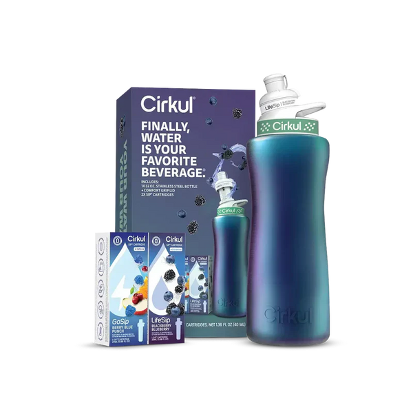 Whimsical Doughnut 32oz. Chameleon Stainless Steel Bottle Starter Kit 95KR - Fun Food Fidget Cookie Squishable Toy - Default Title
