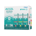 Natural Fruit Flavored Accel 6-Pack Variety Pack IZ9I - Zero-Calorie Multi-Flavor Sip Pods for Water Bottle - Default Title