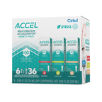 Natural Fruit Flavored Accel 6-Pack Variety Pack IZ9I - Zero-Calorie Multi-Flavor Sip Pods for Water Bottle - Default Title