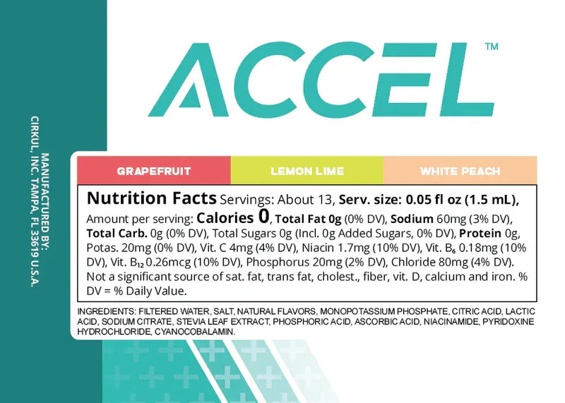 Natural Fruit Flavored Accel 6-Pack Variety Pack IZ9I - Zero-Calorie Multi-Flavor Sip Pods for Water Bottle Detail