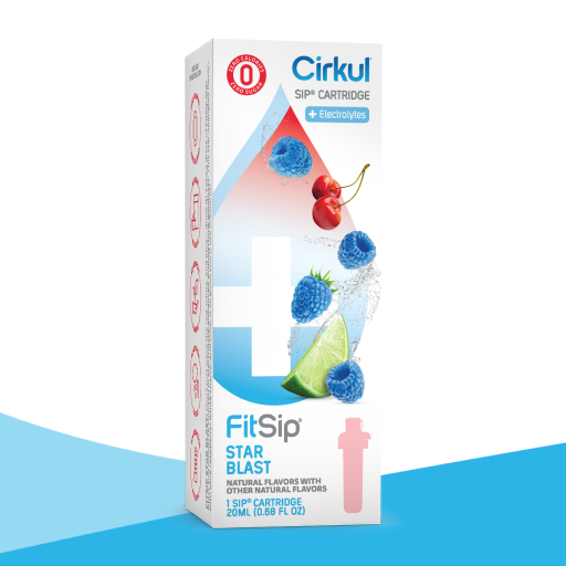 Zero-Calorie FitSip Star Blast XXEV - Electrolyte Hydration Enhanced Taste Cartridges - Default Title