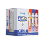 Zero-Calorie FitSip 6-Pack Variety Pack HE3H - Zero-Calorie Multi-Flavor Sip Pods for Water Bottle Detail
