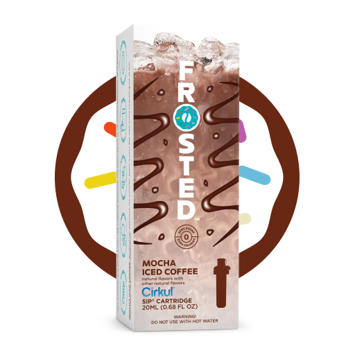 Vitamin-Infused Frosted Mocha Iced Coffee J5FU - Zero-Calorie Multi-Flavor Sip Pods for Water Bottle - Default Title