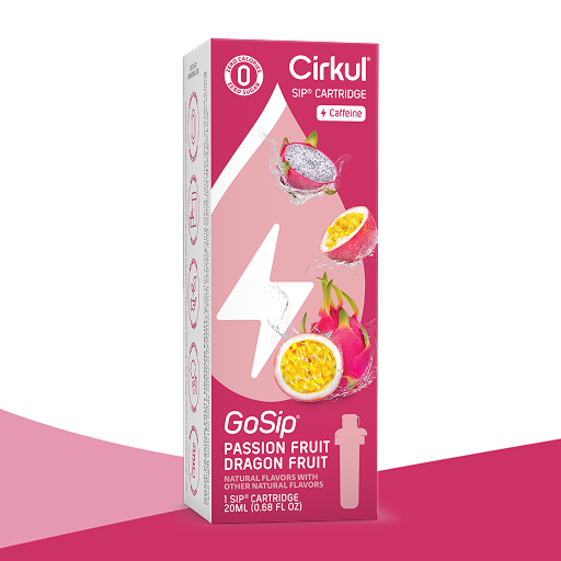 Sugar-Free GoSip Passion Fruit Dragon Fruit CWFH - Zero-Calorie Multi-Flavor Sip Pods for Water Bottle - Default Title