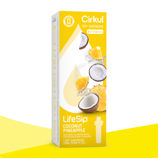 Zero-Calorie LifeSip Coconut Pineapple 4960 - Vitamin-Infused Natural Refreshing Flavor Core - Default Title