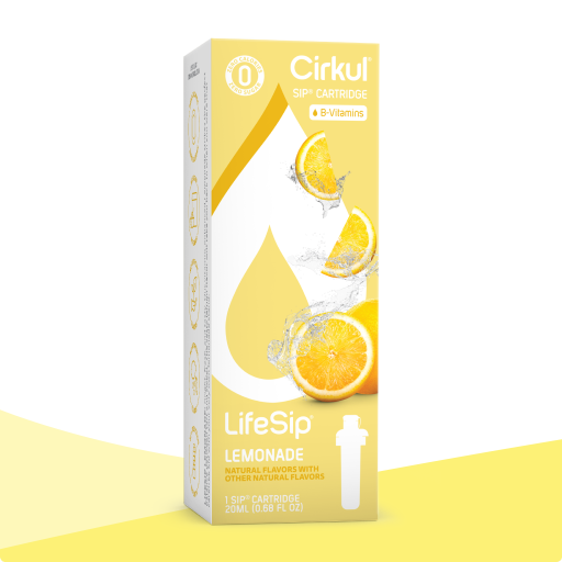 Refreshing Electrolyte LifeSip Lemonade ZO3J - Sugar-Free Fruit Flavor Cartridge Refill - Default Title