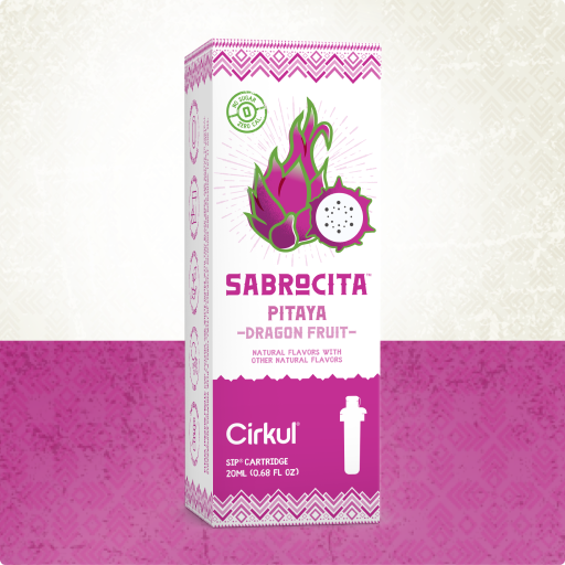 Zero-Calorie Sabrocita Dragon Fruit HI11 - Vitamin-Infused Natural Refreshing Flavor Core - Default Title