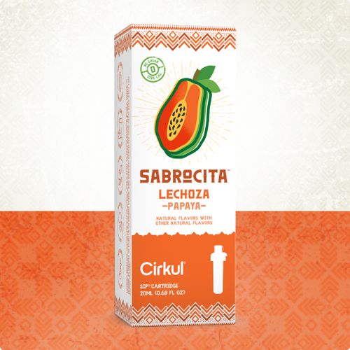 Natural Fruit Flavored Sabrocita Papaya KA8O - Electrolyte Hydration Enhanced Taste Cartridges - Default Title