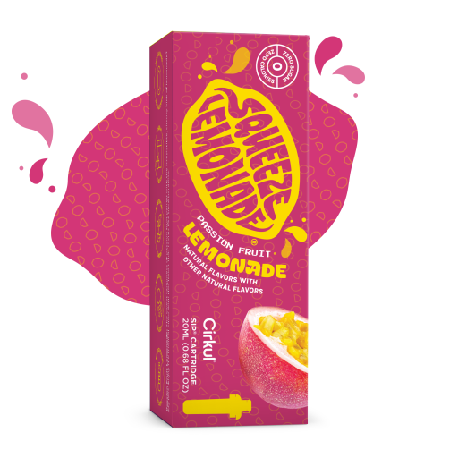 Refreshing Electrolyte Squeeze Passion Fruit Lemonade 2Z80 - Zero-Calorie Multi-Flavor Sip Pods for Water Bottle - Default Title