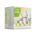 Sugar-Free Verda 6-Pack Variety Pack CT2I - Zero-Calorie Multi-Flavor Sip Pods for Water Bottle Detail